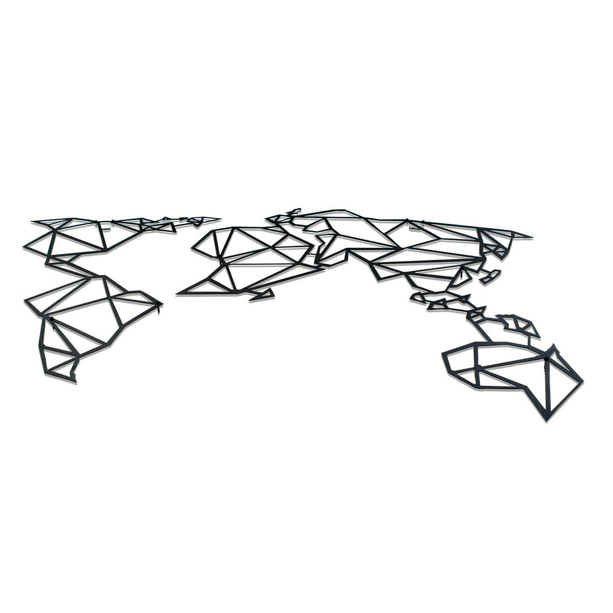 Metal World Map Metal Wall Art Metal World Map World Map Etsy UK