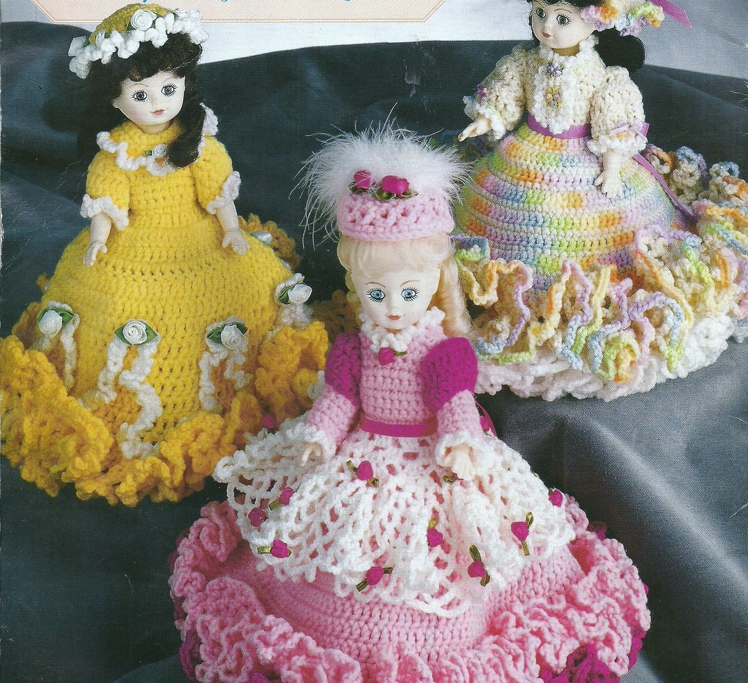 Vintage Crochet Bed Doll Patterns Etsy