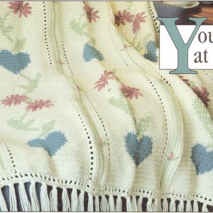 Vintage Crochet Young at Heart Afghan Pattern