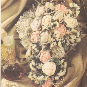 Vintage Crochet Bridal Bouquet Pattern