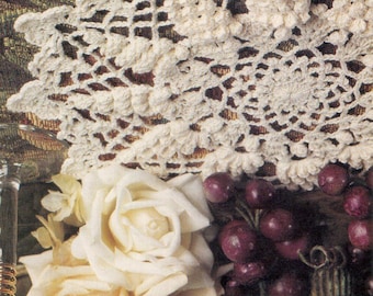 Vintage Crochet Grape Harvest Doily Pattern