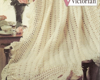 Vintage Crochet Very Victorian Afghan Pattern