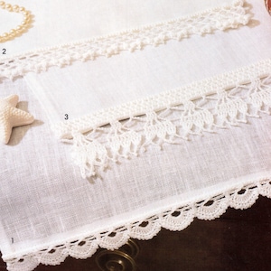Vintage Crochet Heirloom Handtowels Edging Pattern