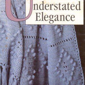 Vintage Crochet Understated Elegance Afghan Pattern