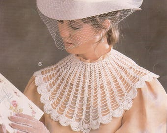 Vintage Crocheted Collars Patterns