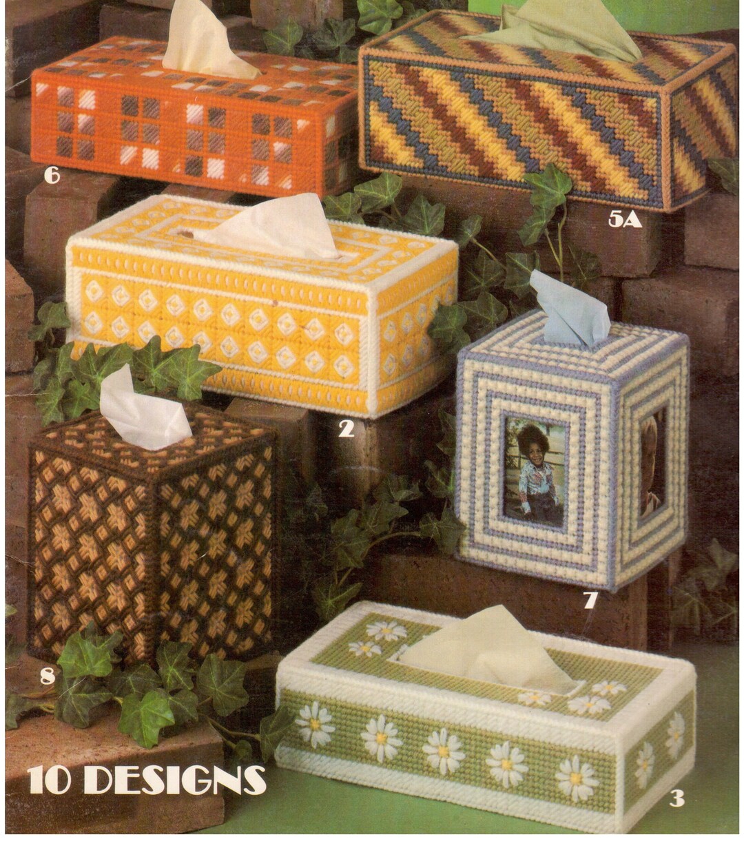 Vintage Tissue Box Cover