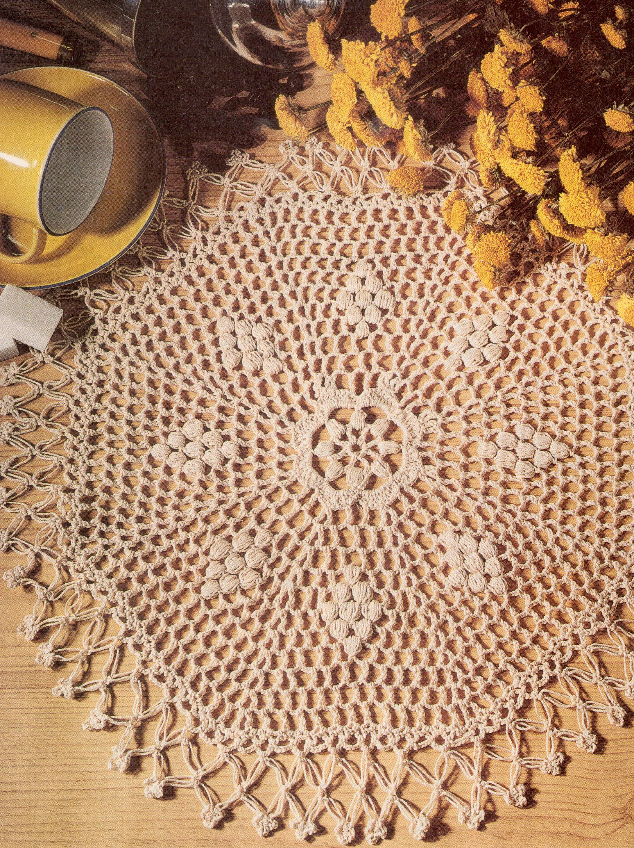 Octed Pattern Vintage Crochet Octet Doily Pattern - Etsy