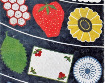 Vintage Crochet Hot Pad Potholder Pattern Book