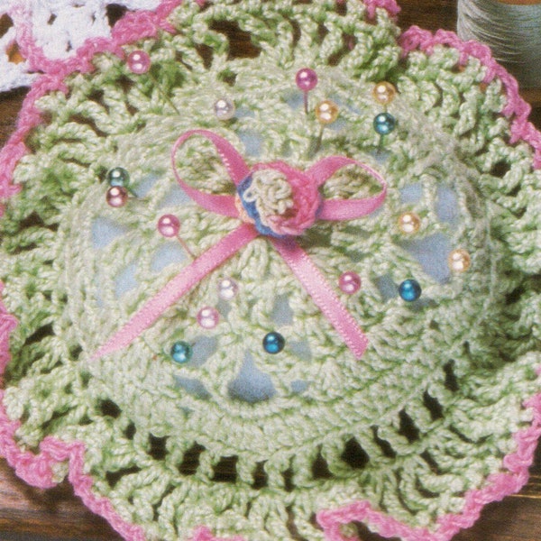 Vintage Crochet Pincushion Pattern