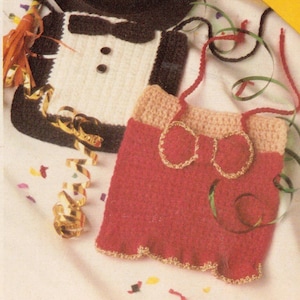 Vintage Crochet Baby Bib Set Patterns