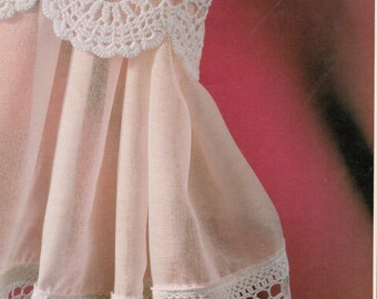 Vintage Crochet Curtain Tie Back Pattern