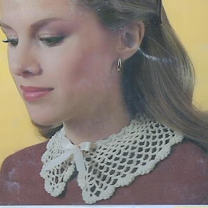 Vintage Crochet collar patterns