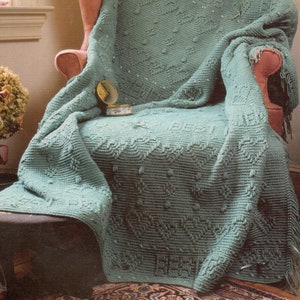 Vintage Crochet Best Friends Blanket Pattern