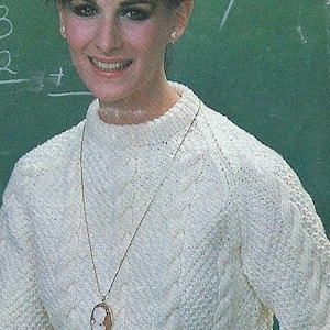 Vintage Knit Sweater Pattern