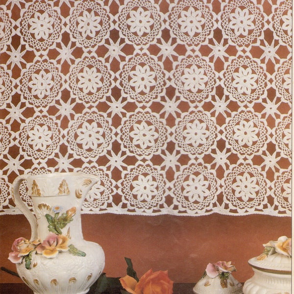Vintage Crochet Curtain Call Curtain Pattern