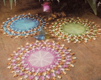 Vintage Crochet Ombre Doily Pattern