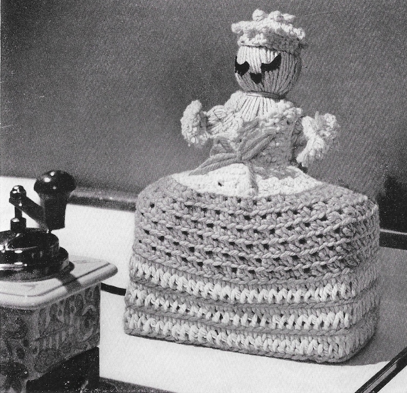 Vintage Crochet Toaster Cover Pattern Etsy