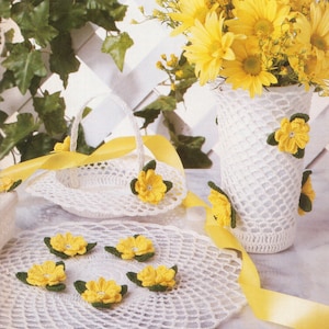 Vintage Crochet Dresser Set Patterns
