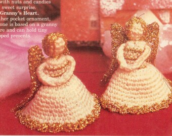 ヴィンテージ クロシェ エンジェル ドイリー - Etsy 日本