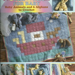 Vintage Noah&#39;s Ark Crochet Nursery Sets Pattern
