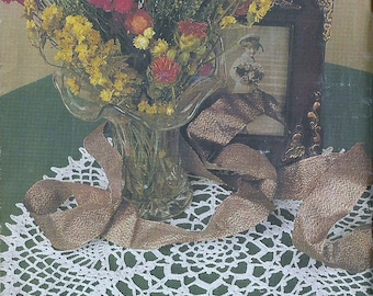 Vintage Crochet Sparkle Doily Pattern