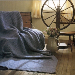 Vintage Crochet Family Heirloom Afghan Pattern