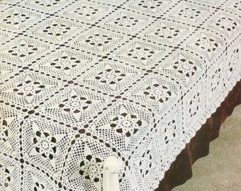 Vintage Crochet Pattern Old World Bedspread Pattern (PDF Download)