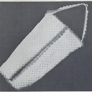 Vintage Crochet diaper bag pattern