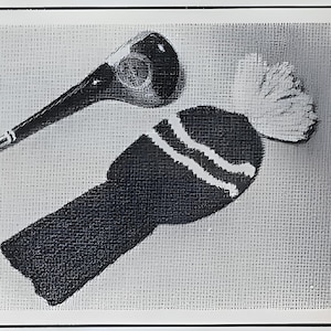 Vintage Knitted Golf Cover Pattern