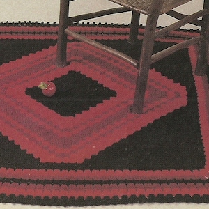 Vintage Crochet American Diamond Quilt Pattern