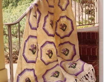 Vintage Crochet Pattern Irish Bed and Bath patterns (PDF Download)