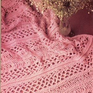 Hairpin lace baby blanket new arrivals