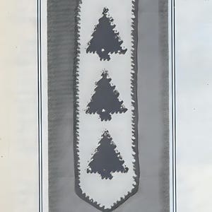 Vintage Crochet Christmas Bell Pull Pattern
