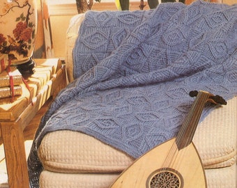 Vintage Crochet Diamond Afghan Pattern