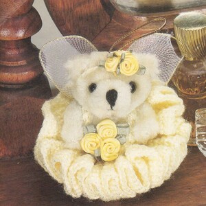 Vintage Crochet Mini Bed Doll Dress Pattern