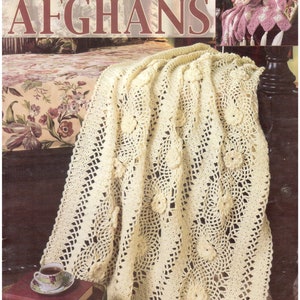 Vintage Crochet Blanket Pattern Book