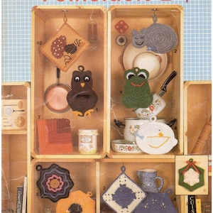 Vintage Crochet Potholder Book Patterns