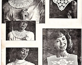Vintage Crochet Collar Patterns