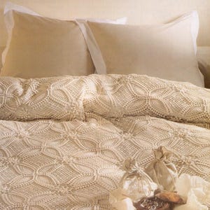 Vintage Crochet Sleeping Beauty Afghan Pattern
