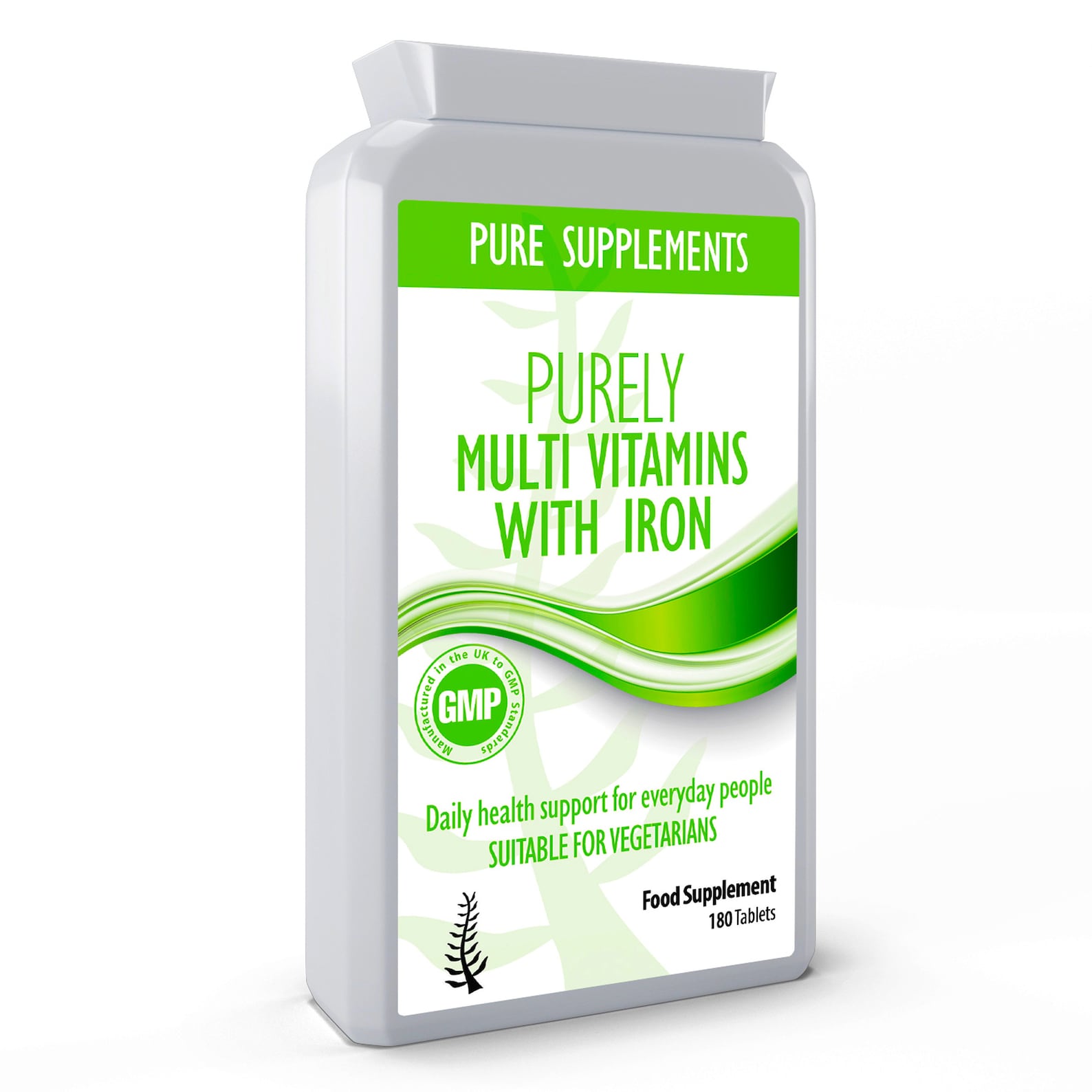 High Strength Multivitamins with Iron 180 Tablets Daily Etsy