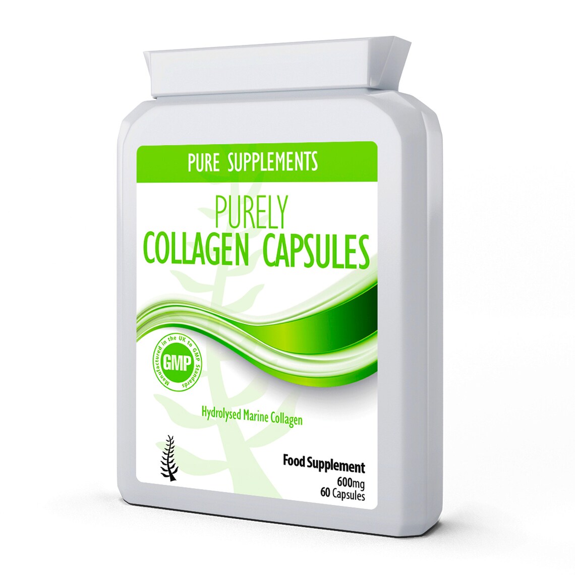 Collagen Supplement Capsules Marine Collagen Type 1 and 2 Etsy