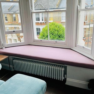 Special Offer for Kate: Bay window Cushion cover + piping+ foam; 90&quot;x 26&quot;x 3&quot;