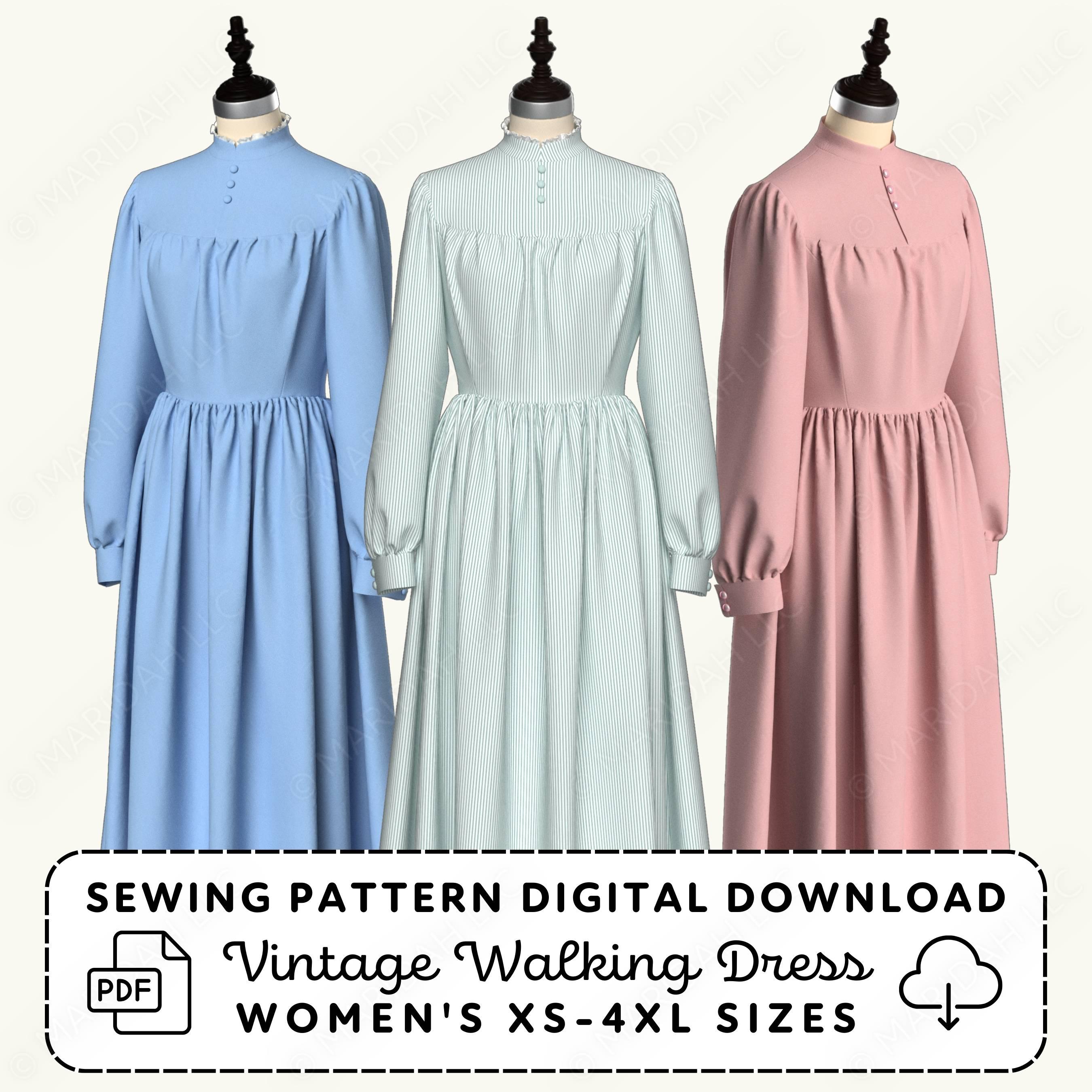 Women's Holiday Dress Pattern - Etsy