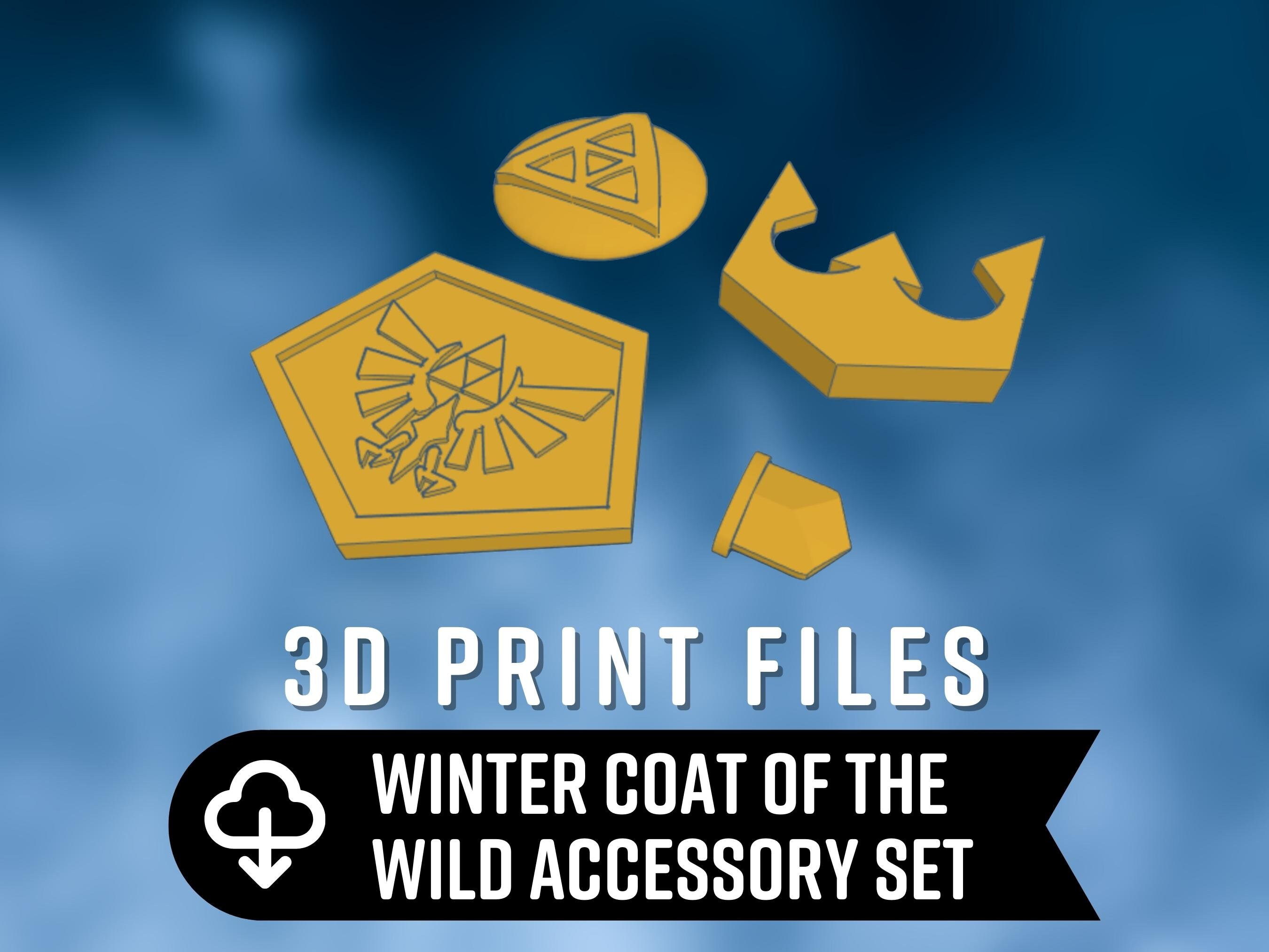 Zelda Accessories 3D Print Files Breath of the Wild Inspired Etsy