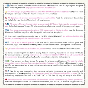 Ärmel-Schnittmuster-Set | Puffärmel im Juliet-Bishop-Stil für Cosplay XS-4XL (PDF-Download) Bild 10