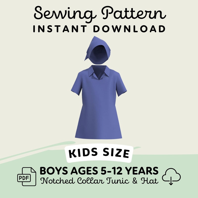 Tunic Sewing Pattern Etsy