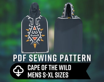 Hylian Hood Sewing Pattern Etsy
