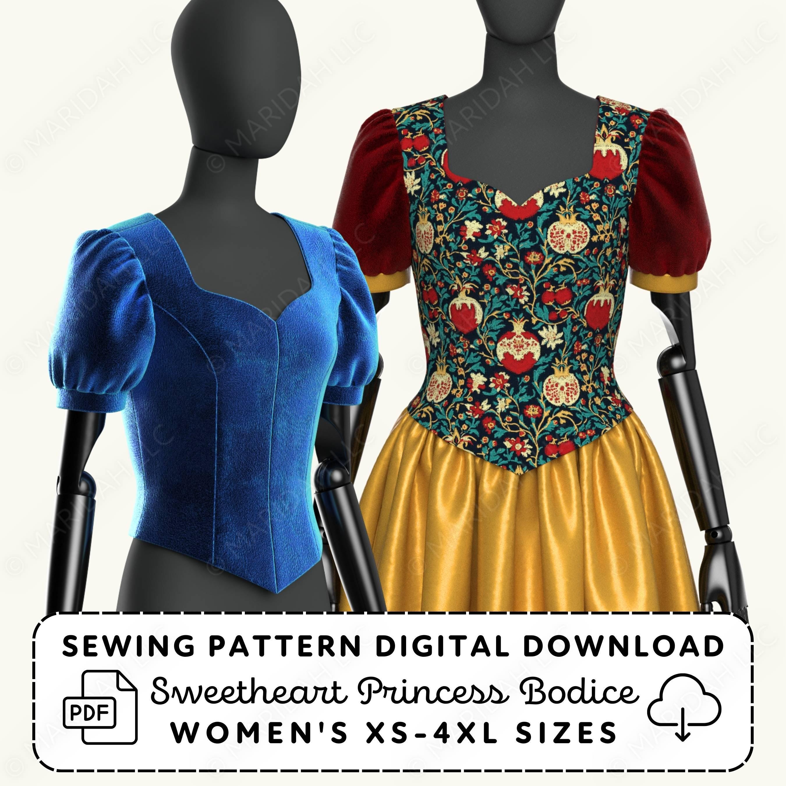 Bodice Pattern - Etsy