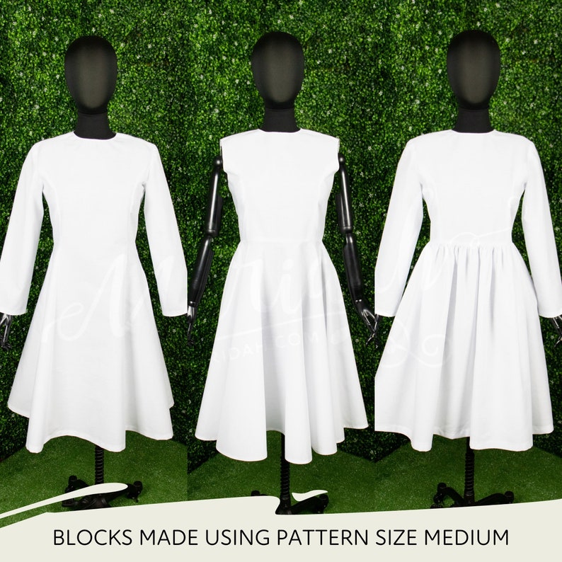 Cosplay Dress Pattern Bundle A Womens XS-4XL PDF Cosplay Pattern Digital Download Print at Home Pattern image 5