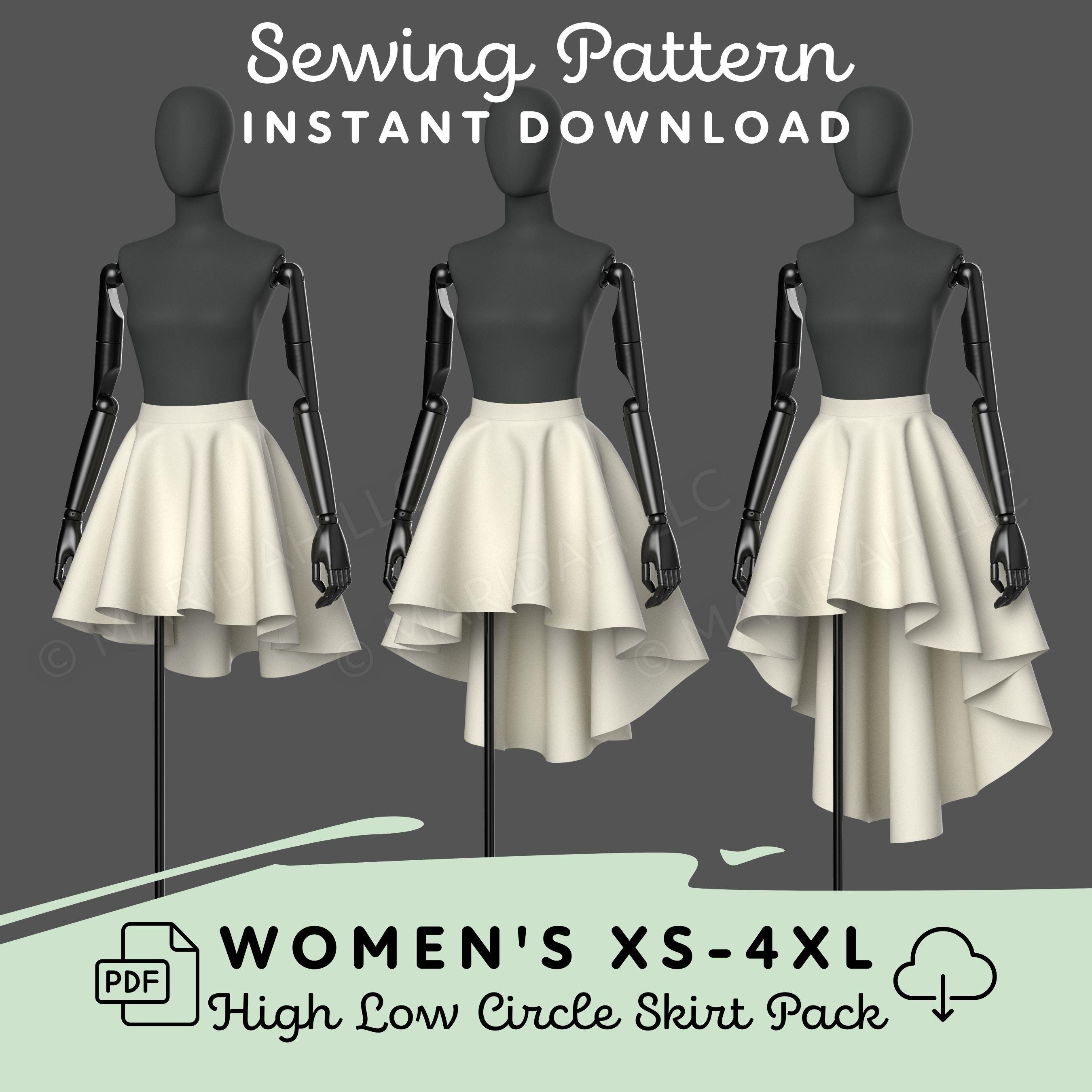 スカート CIRCLE SKIRT 半透明の沈黙 Circular skirt | the mark of the flower